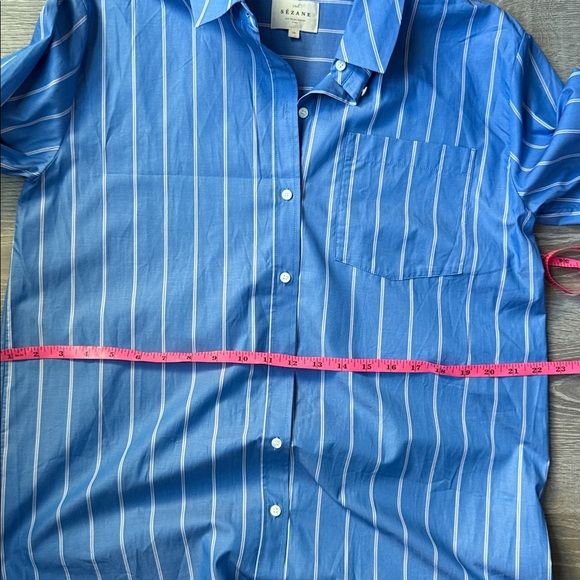 Sézane Tymea Midi Shirt Dress FR38/US6 - Picture 6 of 13